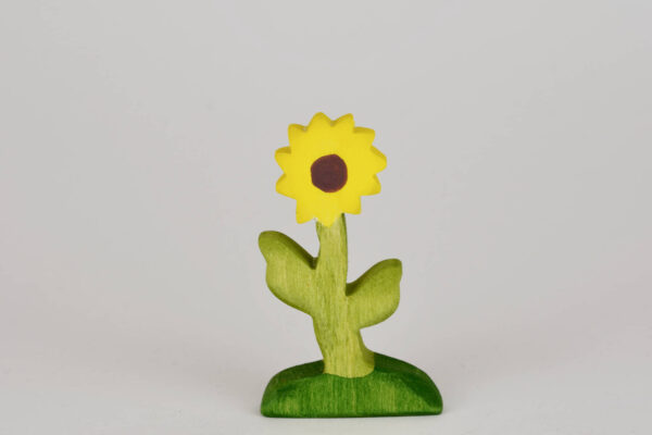 Holzfigur Sonnenblume