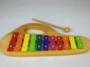 Musikinstrument Holz Glockenspiel gross