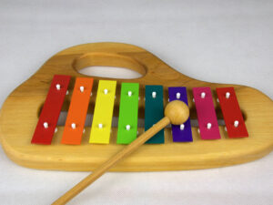 Musikinstrument Holz Glockenspiel klein
