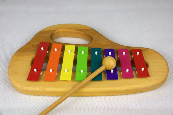 Musikinstrument Holz Glockenspiel klein