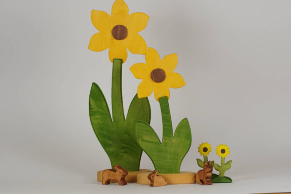 Sonnenblumen gross klein und mini
