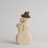 Schneemann mit Hut