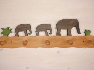 Kindergarderobe Elefanten