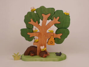Puzzle Baum mit Bienenstocl Holzatelier Lissner ()