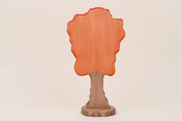 Herbstwald Baum rot