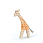 Giraffe klein gebeugt