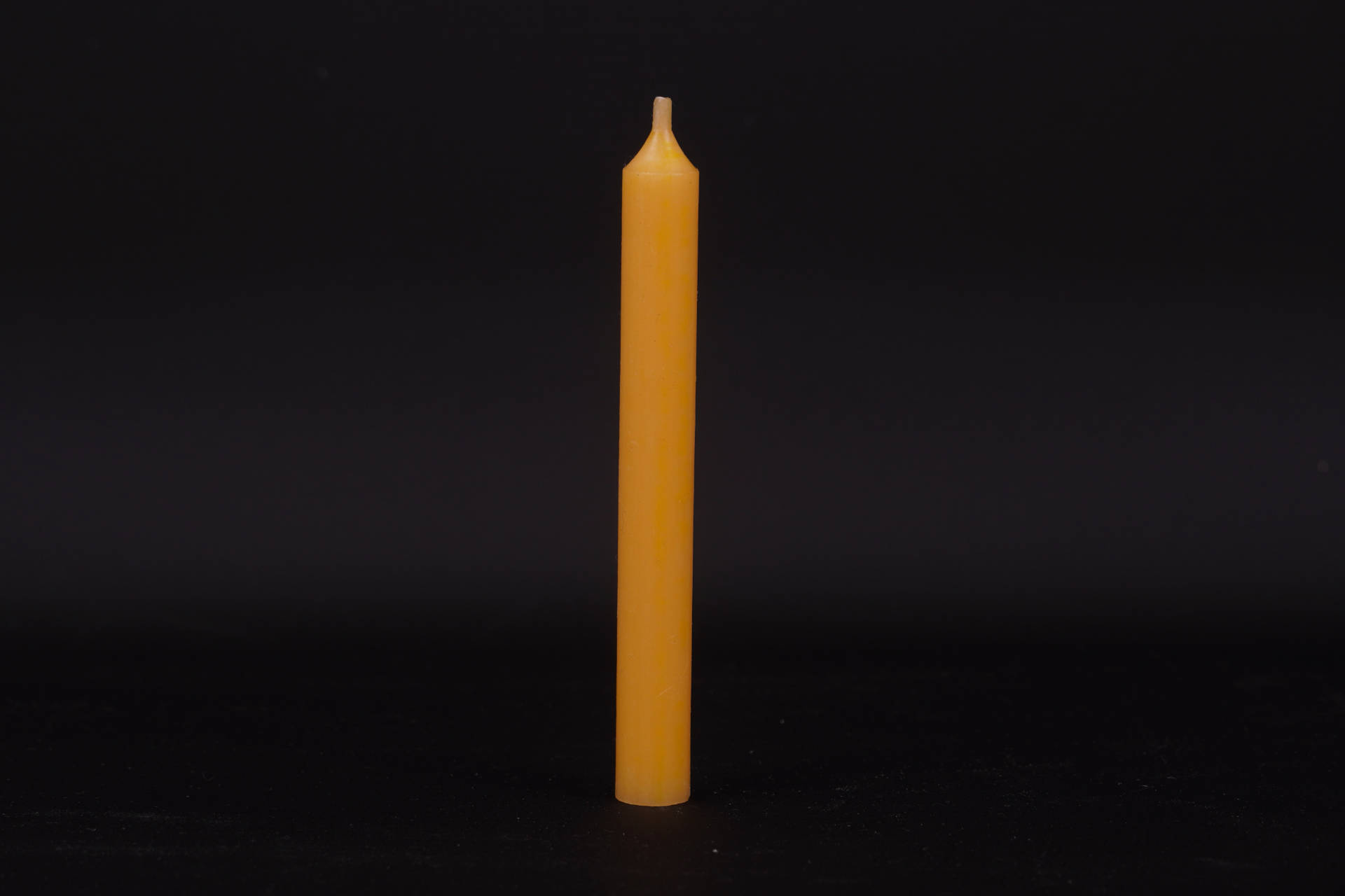 Geburtstagskerze gelb
