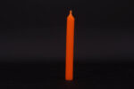 Geburtstagskerze orange